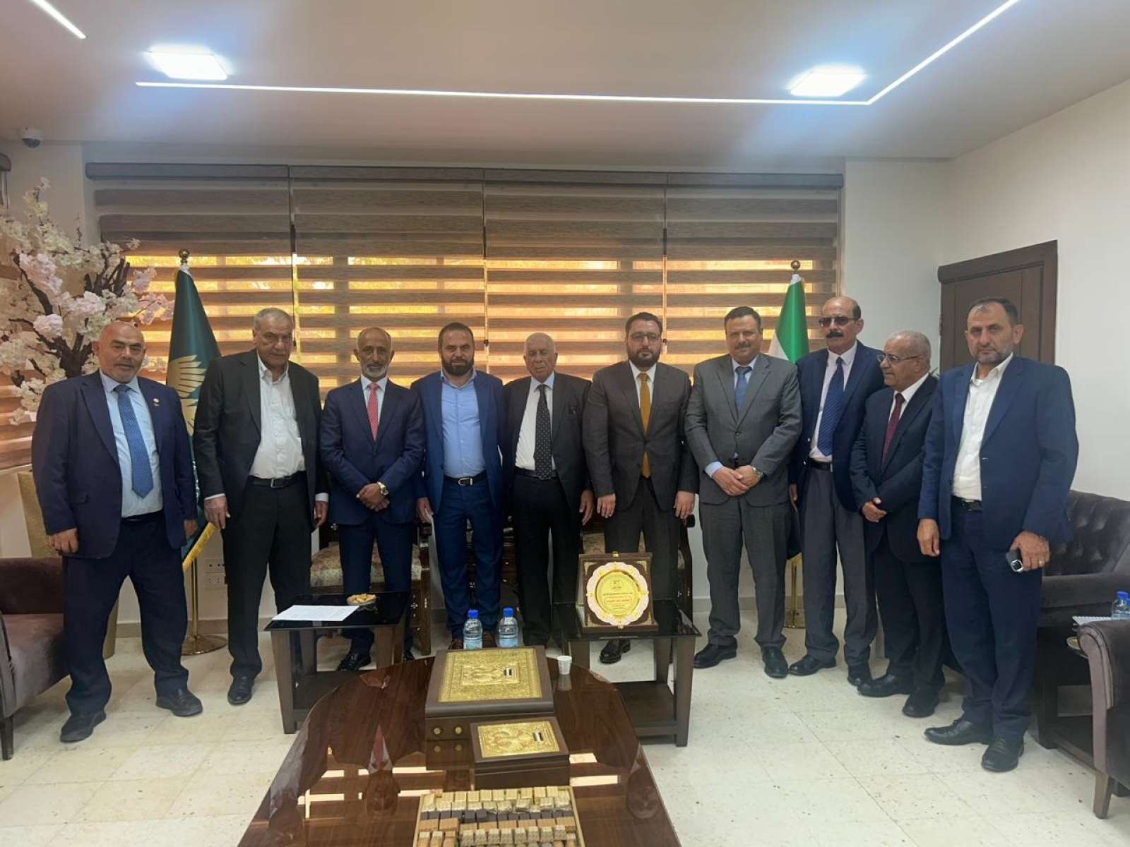 وفد من الاتحاد العام للمزارعين الاردنيين يزور الجمهورية العربية السورية  